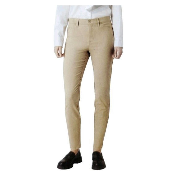 Chaps EST 1978 Women's Size 6 Straight Leg Pant Trousers Stretch Cotton Khaki - Picture 8 of 9